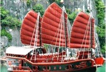 EMERALD CRUISE VISIT LANHA BAY 2 DAYS 1 NIGHT